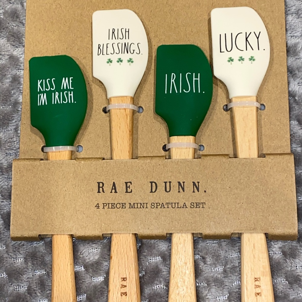 Rae Dunn Mini Spatula set - Lucky Irish - Picture 4 of 4